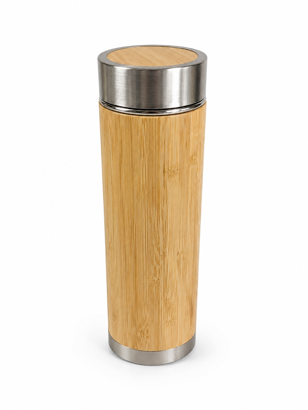 Bamboo Stainless Steel Insulated Travel Bottle