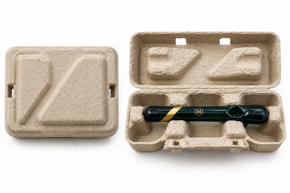 Eco Pulp Case with Glass Pipe
