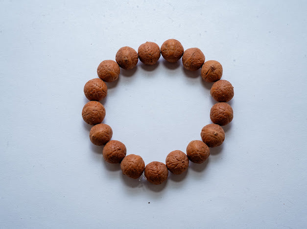 Rudraksha Style Wooden Bead Bracelet