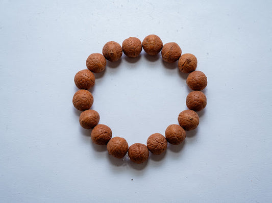 Rudraksha Style Wooden Bead Bracelet